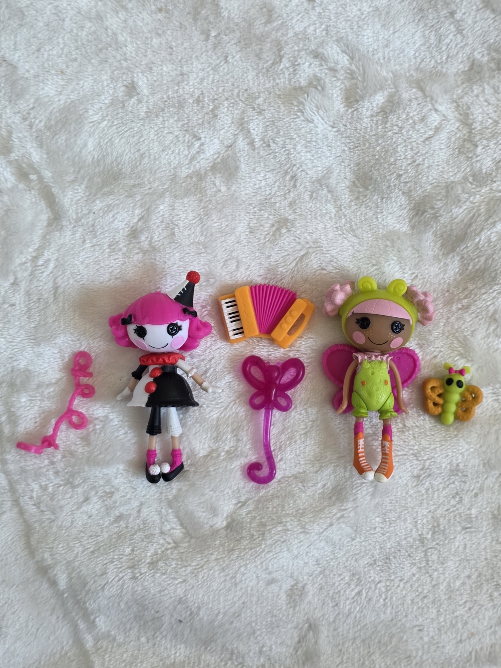 Mini Lalaloopsy Silly Funhouse Charlotte Charades & Blossom Flowerpot 2 Pack